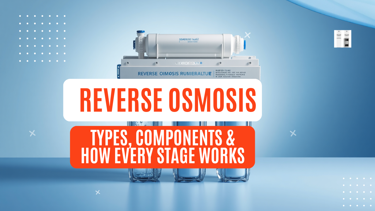 Demystifying Reverse Osmosis: Types, Components, and How Every Stage Works